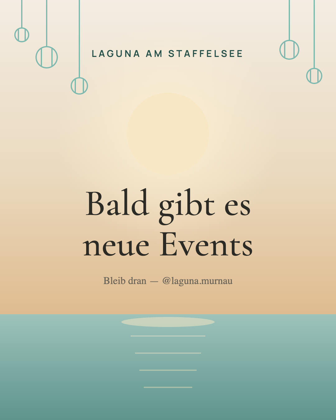 Bald gibt es neue Events